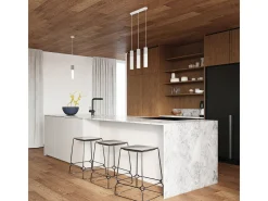 Sollux Lighting Borgio Plafón Colgante Cluster, Gris, Blanco, 3x GU10