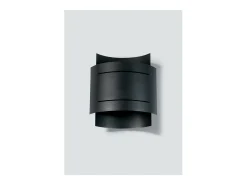 Sollux Lighting Hestia Lámpara de Pared Up & Down, Negro, 21cm