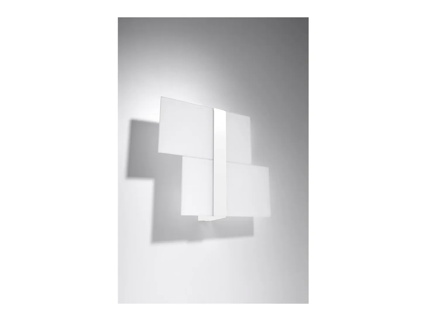 Sollux Lighting Massimo Aplique, Blanco, 2x G9