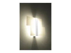 Sollux Lighting Massimo Aplique, Blanco, 2x G9