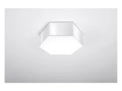 Sollux Lighting Sunde Plafón Decorativo Empotrado, Blanco, 11,5cm