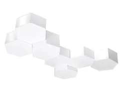 Sollux Lighting Sunde Plafón Decorativo Empotrado, Blanco, 11,5cm