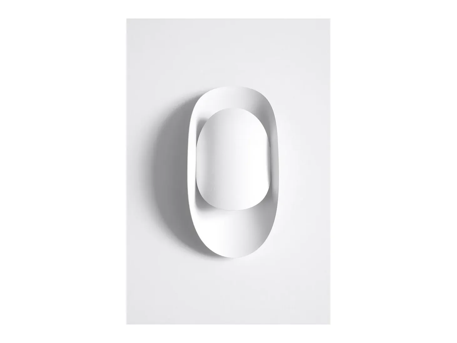 Sollux Lighting Tear Aplique Up & Down, Blanco, 1x G9
