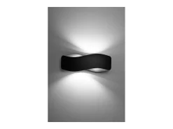 Sollux Lighting Tila Lámpara de Pared Up & Down, Negro, 40cm
