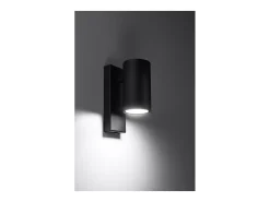 Sollux Lighting Utti Foco individual, negro, 1x GU10