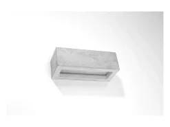 Sollux Lighting Vega Up & Down Aplique Gris Cemento, 30cm