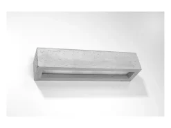 Sollux Lighting Vega Up & Down Aplique Gris Cemento, 50cm