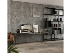 Sollux Lighting Vega Up & Down Aplique Gris Cemento, 50cm