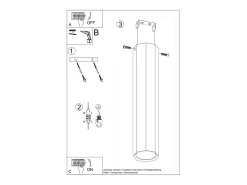 Sollux Lighting Zeke Foco empotrable octogonal de madera de roble, 17,5 cm
