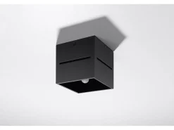 Sollux LOBO - 1 luz de techo negra, G9