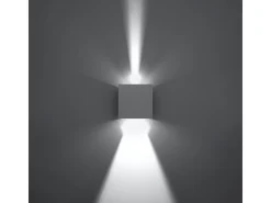 Sollux LUCA - Lámpara de pared empotrada LED 1 Light Up Down Blanco