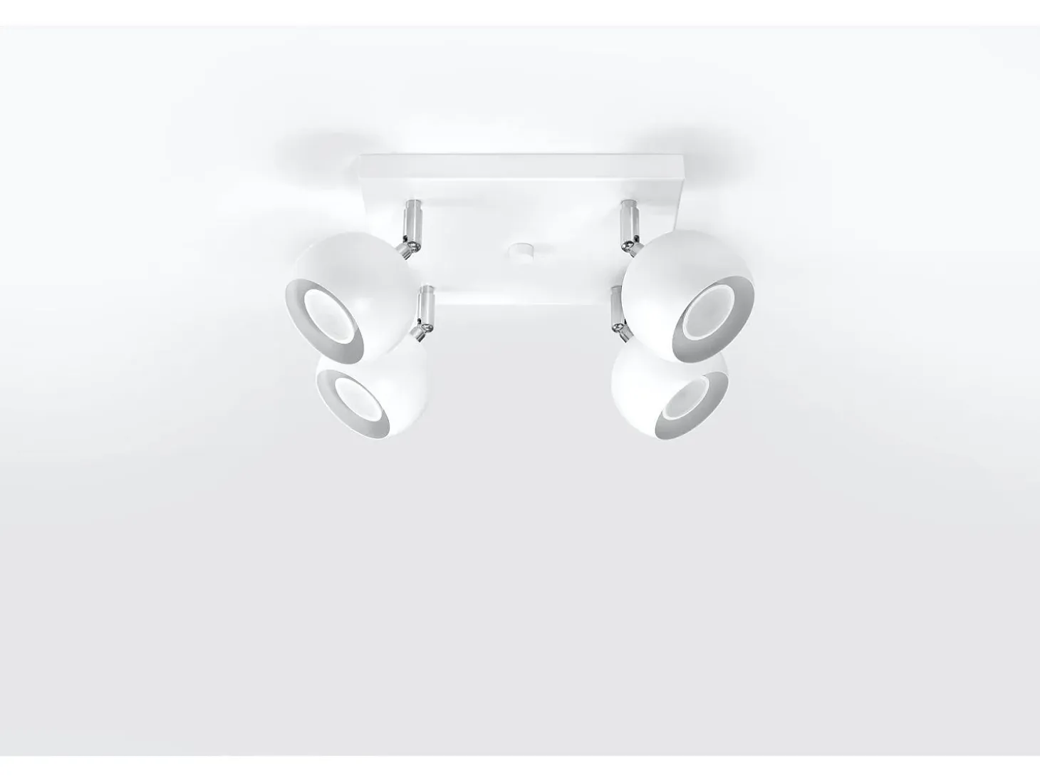 Sollux OCULARE - Cluster de 4 focos de luz blanco, GU10