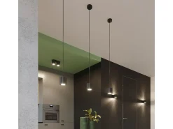 Sollux ORBIS - 1 lámpara de pared Light Up Down Negra, G9