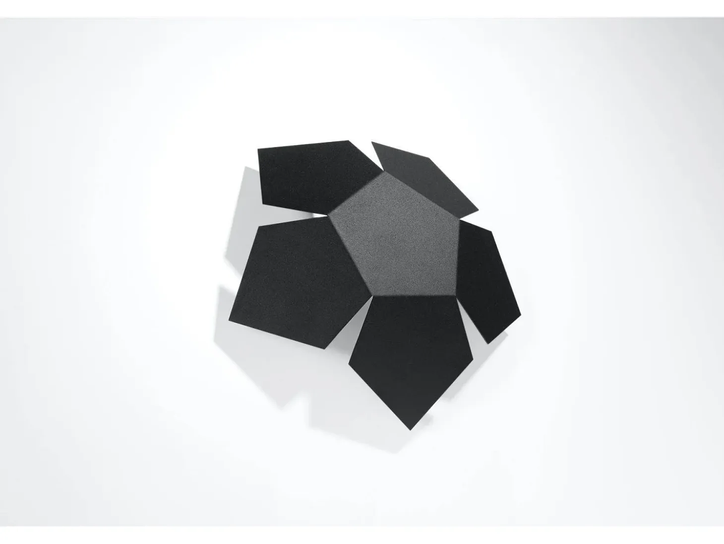 Sollux PENTA - Aplique de pared 2 luces Negro, G9
