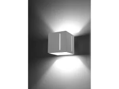 Sollux PIXAR - 1 luz de pared a ras de suelo Blanca, G9