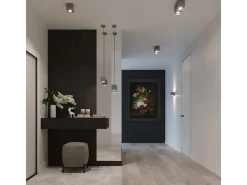 Sollux QUAD - 1 Light Up Down Wall Gris claro, G9