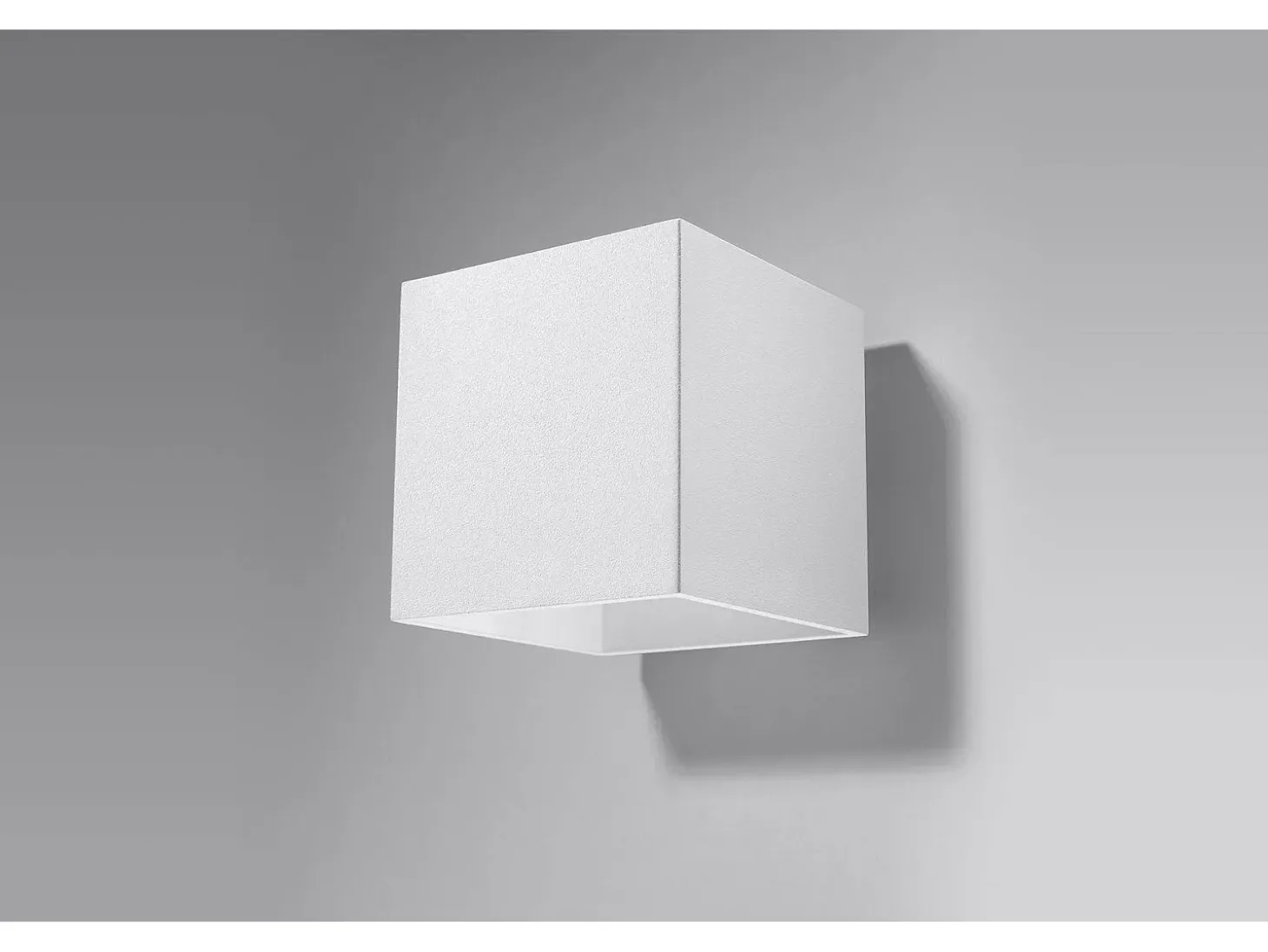 Sollux QUAD - 1 lámpara de pared Light Up Down Blanca, G9