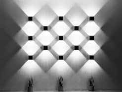 Sollux QUAD - 1 lámpara de pared Light Up Down Blanca, G9