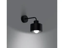 Sollux Savar Aplique Dome Negro