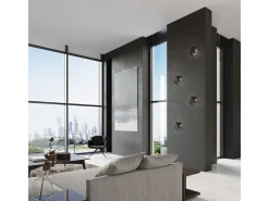 Sollux SOLIDO - Aplique de pared 2 luces Negro, G9