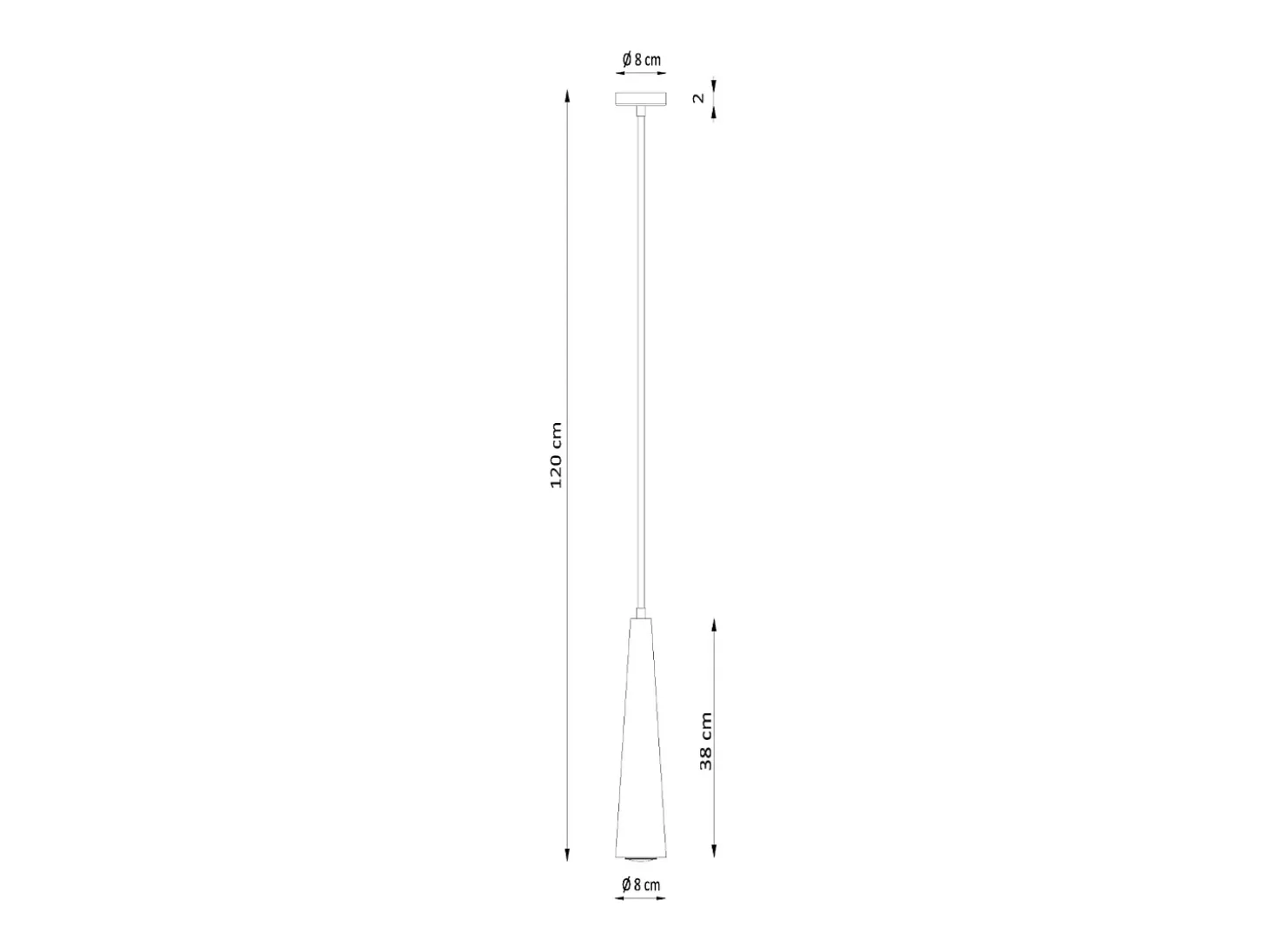 Sollux Sula Lámpara de Techo Suspendida Fina Madera Natural