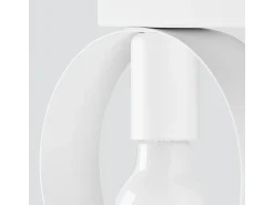 Sollux Titran Plafón Semi Empotrado Blanco