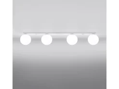 Sollux Yoli Plafón Globe Blanco