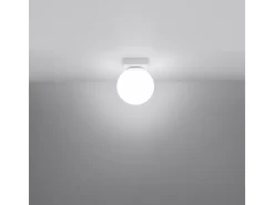 Sollux Yoli Plafón Globe Blanco