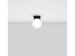 Sollux Yoli Plafón Globe Negro