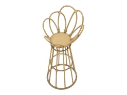 Soporte para macetas de metal y ratán estilo boho chic Panama Tower