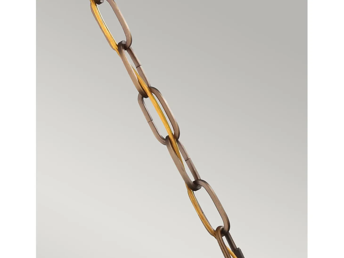 Sospensione Contemporanea Cadence Acciaio Ottone Antico Vetro Nero 1 Luce E27