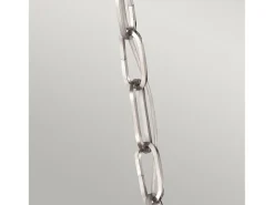 Sospensione Contemporanea Harrow Alluminio Nichel Lucido Vetro E27 D40,6Cm