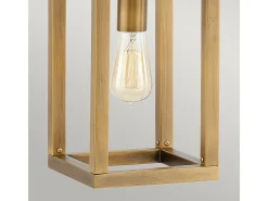 Sospensione Contemporanea Ensemble Acciaio Bronzo Spazzolato 1 Luce E27