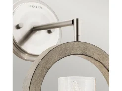 Sospensione Industrial Nordica Grand Bank Acciaio Grigio Antico Vetro 1 Luce E14