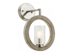 Sospensione Industrial Nordica Grand Bank Acciaio Grigio Antico Vetro 1 Luce E14