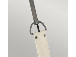 Sospensione Industrial Nordica Ludlow Acciaio Grafite Spazzolata 1 Luce E27
