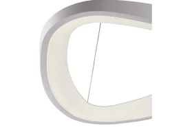 Sospensione Moderna Darwin Plastica Bianca Led 40W Dimmerabile 3000-4000-6000K
