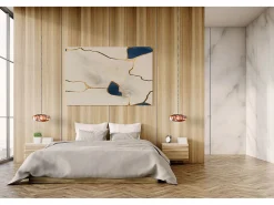 Sospensione Moderna Flat Polilux ® Rame E Metallo Cromo 1 Luce E14