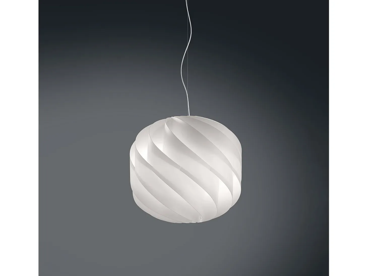 Sospensione Moderna Globe Polilux ® Bianco E Metallo Cromo 1 Luce E27