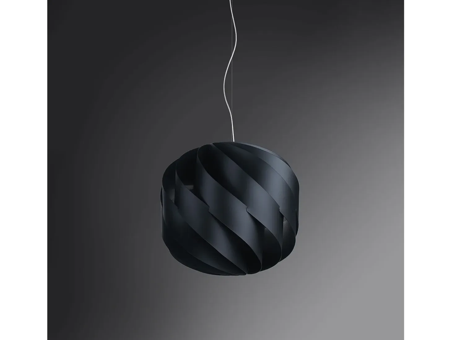 Sospensione Moderna Globe Polilux ® Nero E Metallo Cromo 1 Luce E27