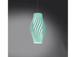 Sospensione Moderna Helios Polilux ® Verde Pastello 1 Luce E27
