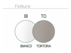 Sospensione Moderna Lap Metallo E Vetro Bianco 1 Luce E27 52Cm
