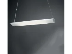 Sospensione Moderna Litos Polilux ® Bianco 1 Luce Led 18W 3000K