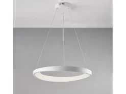 Sospensione Moderna Perth In Plastica Bianca Con Led Integrato 32W 4000K