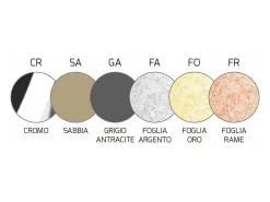 Sospensione Moderna Tetris Color Metallo Foglia Argento Vetro Bianco 2 Luci E27
