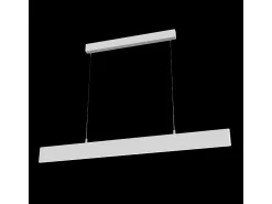 Step Lámpara colgante de techo lineal LED integrada blanca