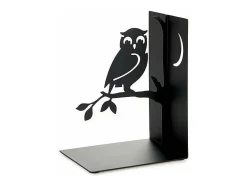 Sujetalibros de metal negro Animals Bird