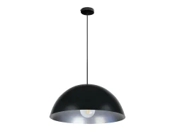 Suspensión TOSEL , metal,Negro ,A78xD42,5x P 42,5cm