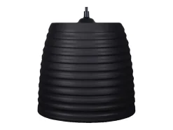 Suspensión TOSEL ,arcilla,Negro ,A90xD31xP31cm
