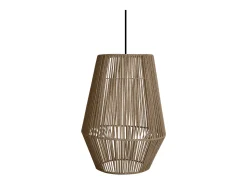 Suspensión TOSEL ,metal, fibra,natural,A85xD32xP32 cm